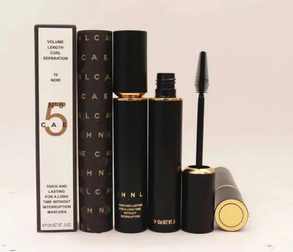 HNL 12ML Black Mascara – Long Lasting, Smudge-Proof & Deep Volume Lash Effect