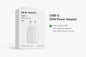 INKAX 25W USB-C Fast Charging Power Adapter (EU Plug)