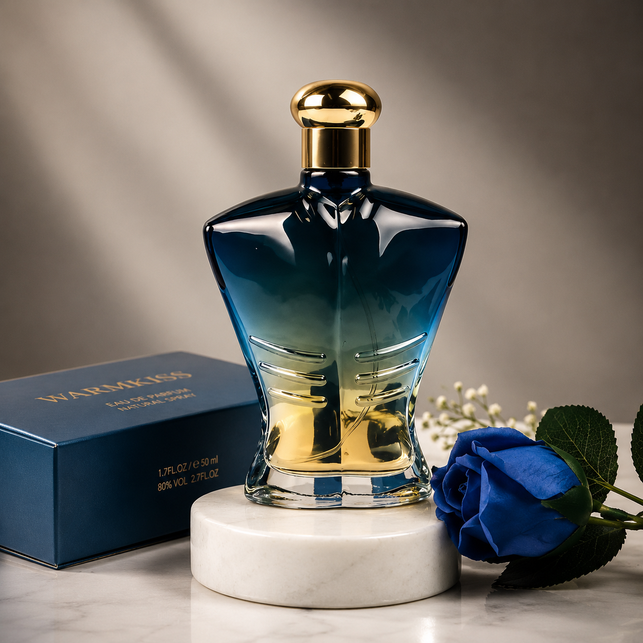 10571148-920d-40ee-9045-aa9877258e16 Blue Rose & Wild Refreshing & Concentrated Fragrance Aroma Oil, - Image 1